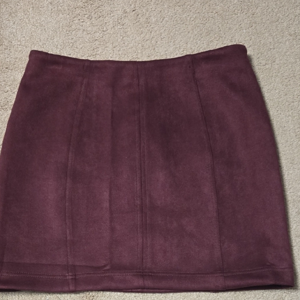 Altar'd State Red Mini Pencil Skirt for Night Out